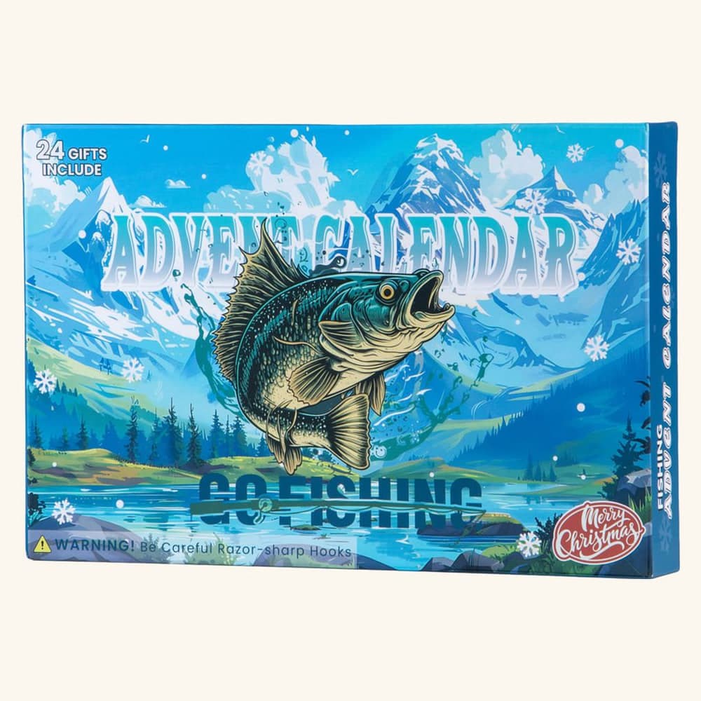 Fiskekalender Deluxe 2026 produktbilde