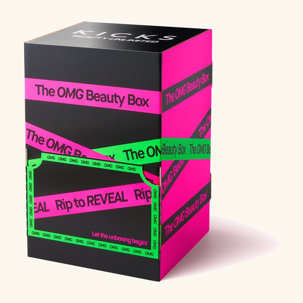 KICKS The OMG Beauty Box 2026 produktbilde