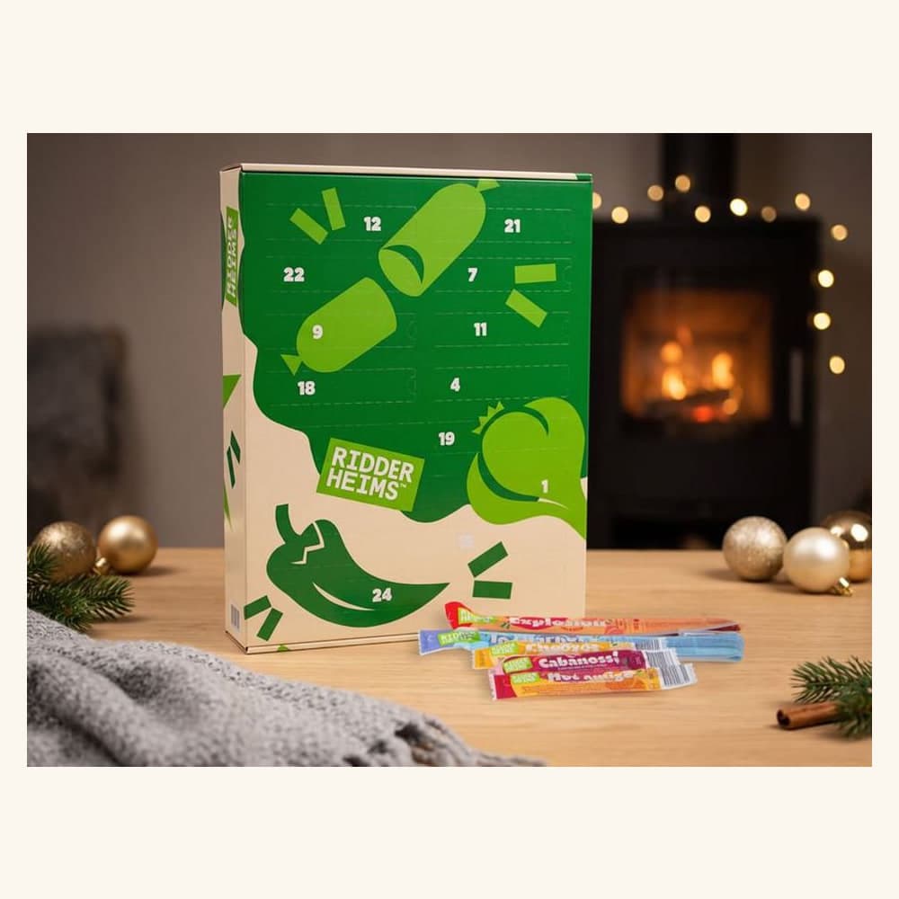 Ridderheims Ølpølsekalender 2026 produktbilde