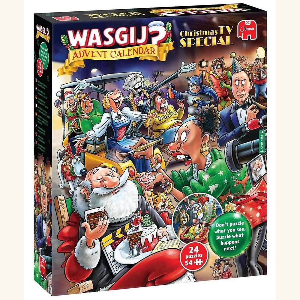 Wasgij Christmas TV Special Julekalender 2026 produktbilde