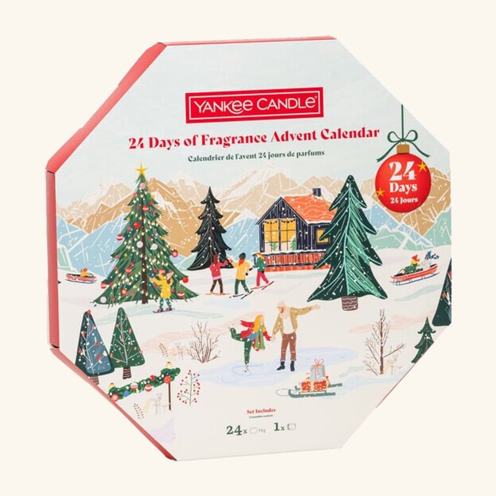 Yankee Candle Julekalender med telys 2026 produktbilde